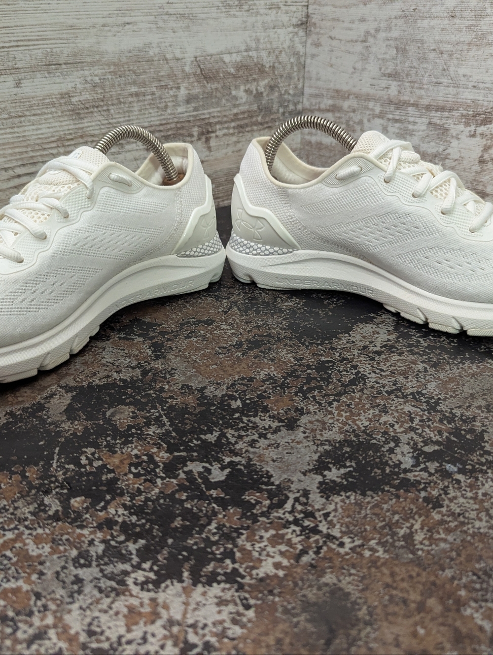 Womens Under Armour HOVR Sonic 6 Running Shoes Sz 8 Used 3026128 101 - Picture 4 of 7